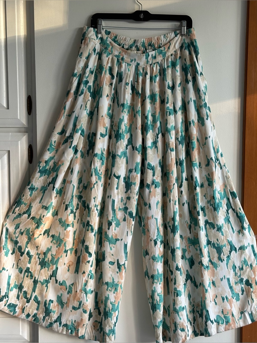 Anthropologie Maeve Gabriela Wide-Leg Pants Size L - Picture 5 of 15